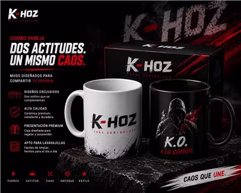 Combo Pareja K-HOZ personalizado K-HOZ